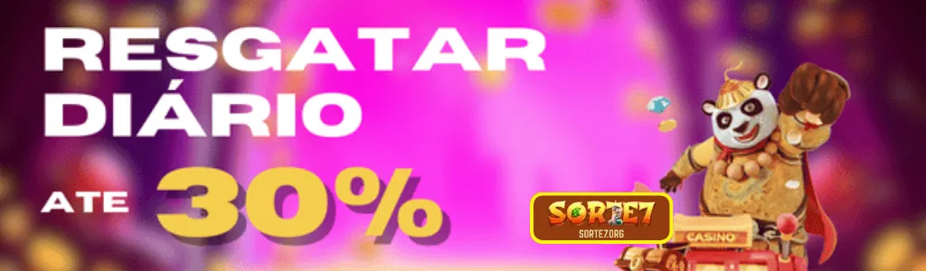 Bônus exclusivo por cadastro no SORTE7