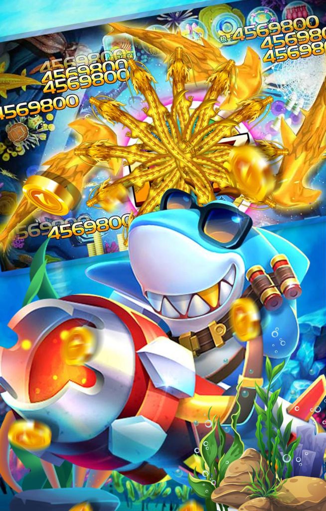 Interface do app SORTE7 com Bombing Fishing no topo